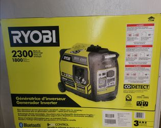 Ryobi 2300w Inverter Generator $450 firm