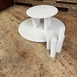 Cake Tier Stand  Size 6 Inch And 10 Inch By 3 Inch High