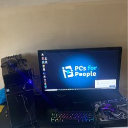 Gaming Combo (includes Pc And Monitor And Keyboard And Mouse)