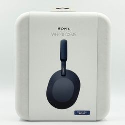 New Sony WH-1000XM5 Wireless Noise Canceling Headphones Midnight Blue YY2954