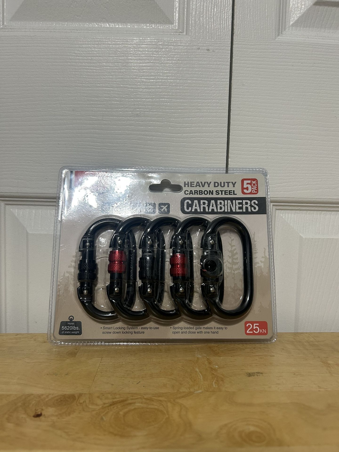 5600Lb Carabiner Twist Lock Pack