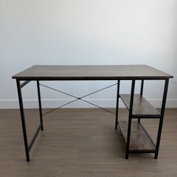 Brown/Black Desk For Sale
