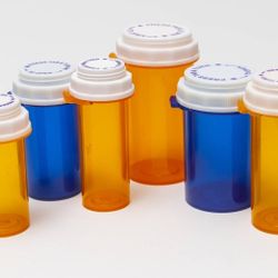 Pharmacy Vials & Fluid Bottles Child Resistance Lids