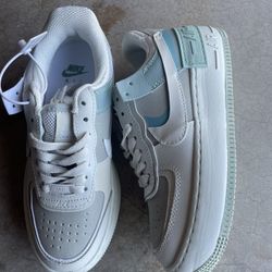 Nike Air Force 1 Shadow - Spruce Aura - (CW2655-001) Womens Sz 7