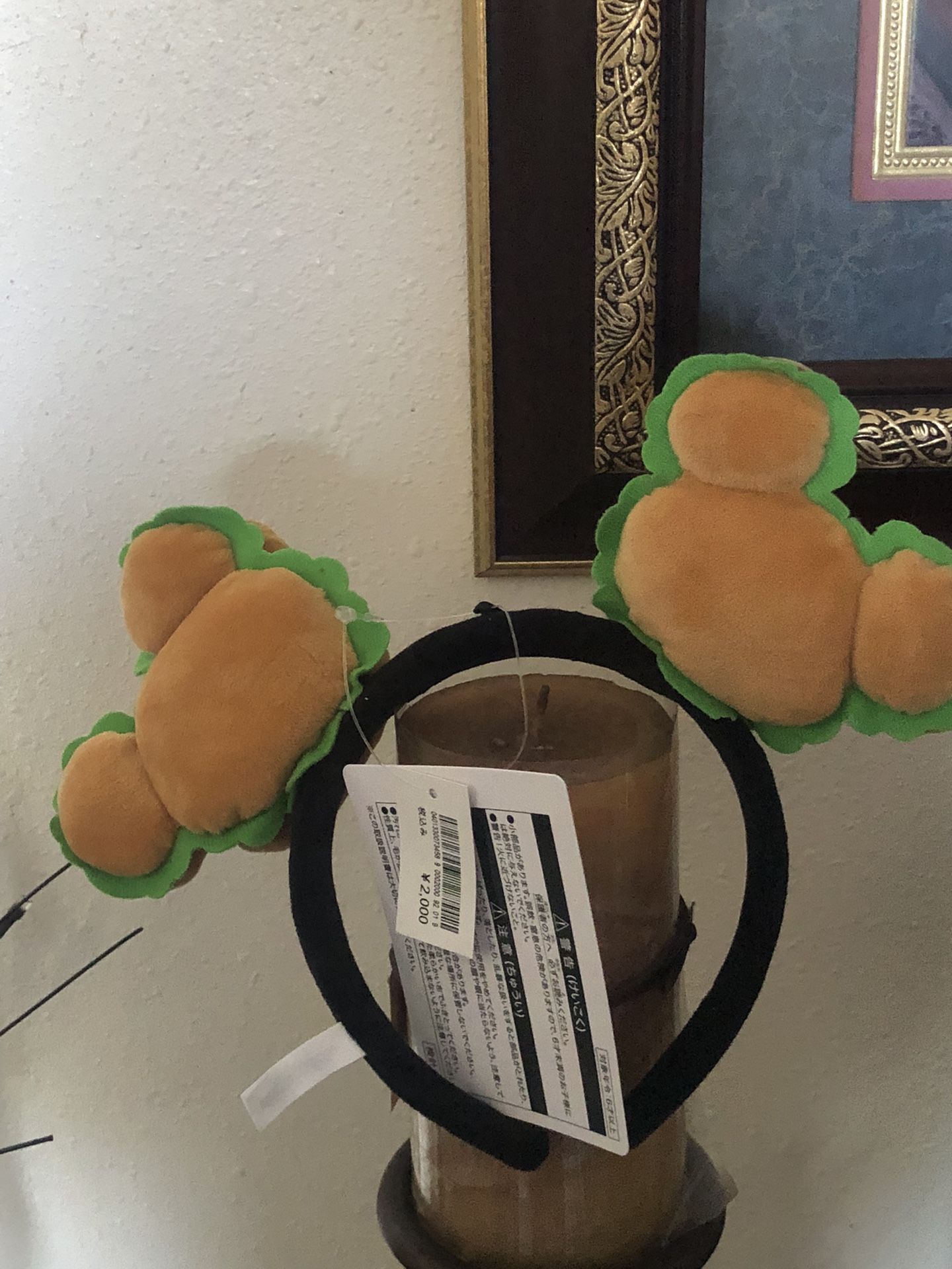 Tokyo Disney exclusive Mickey Mouse Hamburger Ears