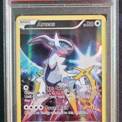 Arceus XY 116 PSA 7 & Ash-Greninja EX 133 PSA 6