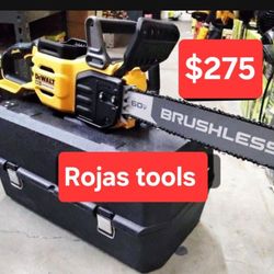 DEWALT FLEXVOLT 60V CHAINSAW 20 IN 