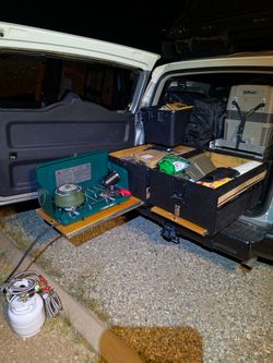 FJ Cruiser drawers system overland
