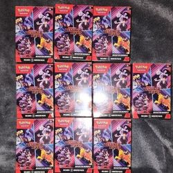 Pokémon Destined Rivals Booster Bundle set