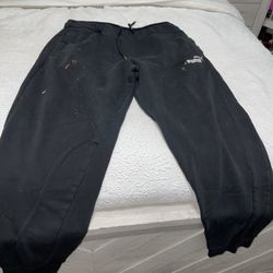 Black Puma Sweatpants 