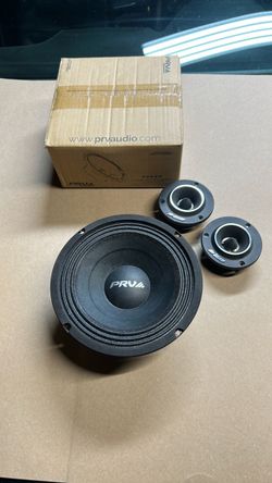8” speakers