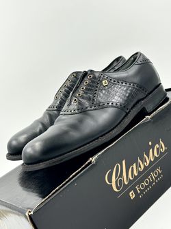 Footjoy Classic Dry Joy Premier Golf Shoes NOT Callaway Cleveland Titleist Nike Taylormade Callaway Cleveland Ping Odyssey Cameron Newbalance Asics