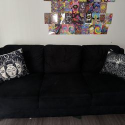 Black couch 