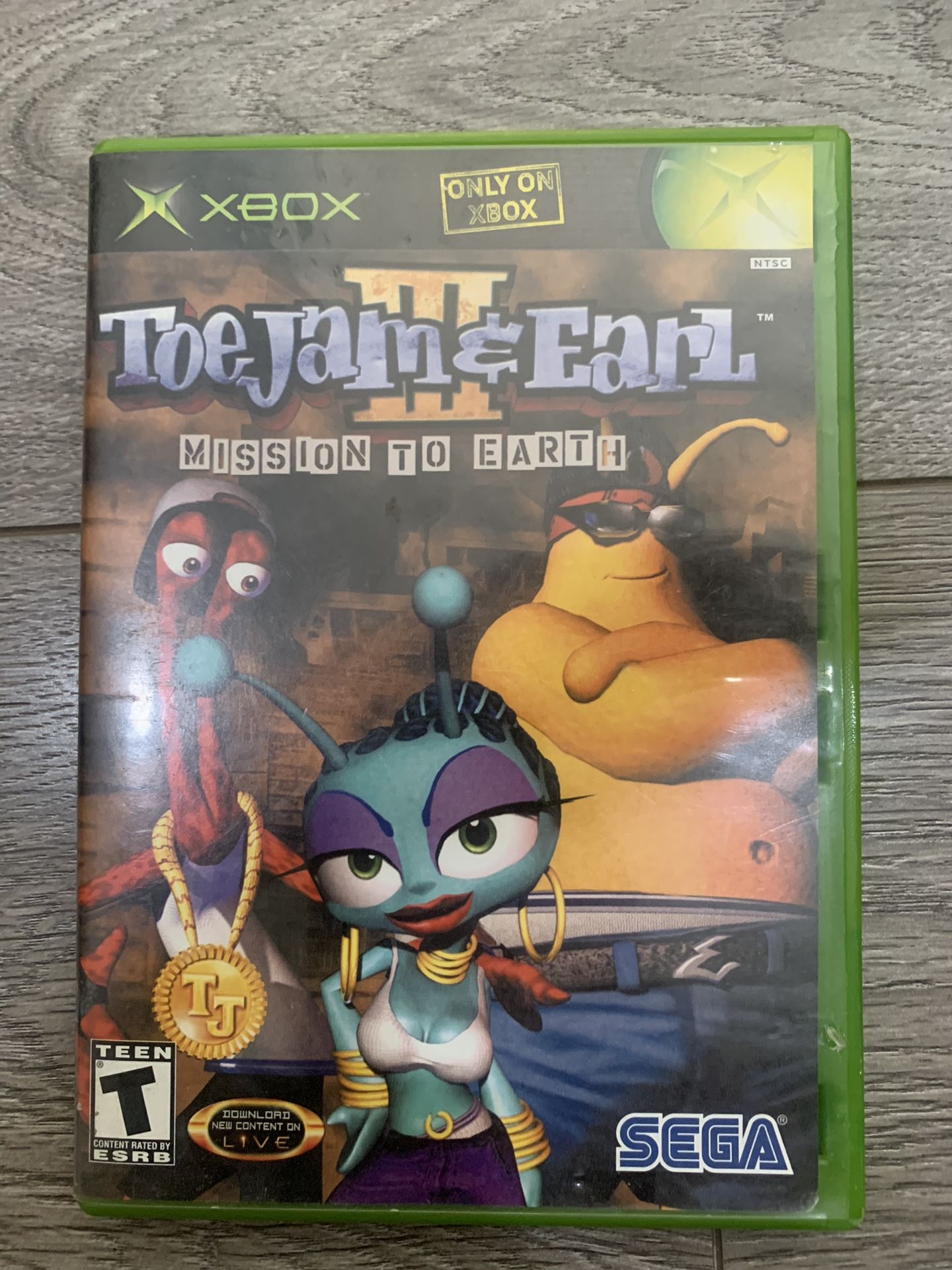 Toejam And Earl For Xbox (complete In Box And Tested)