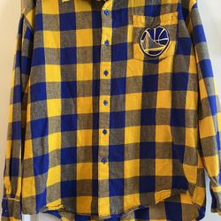 Warriors Plaid Shirt