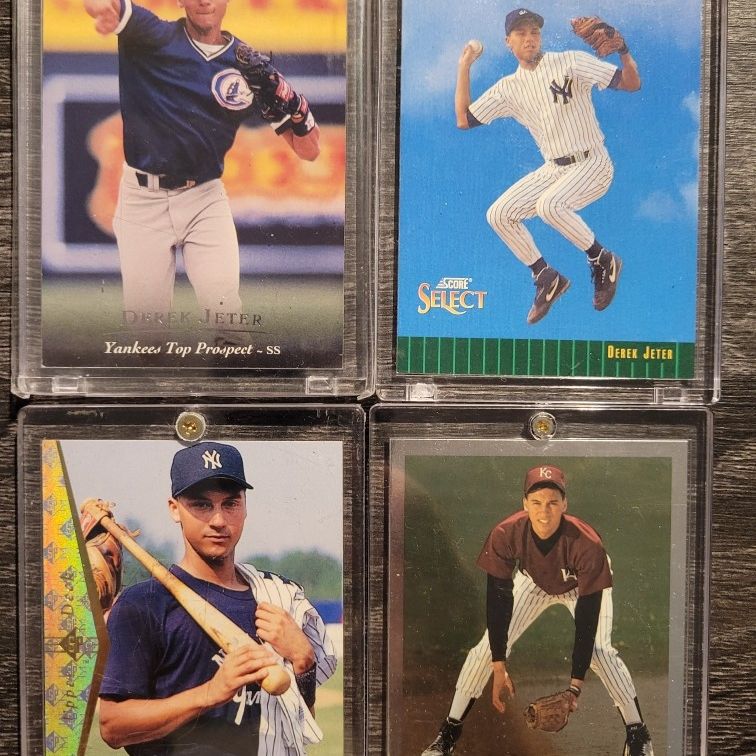 Derek Jeter First Round Draft Pick Score Select Card.