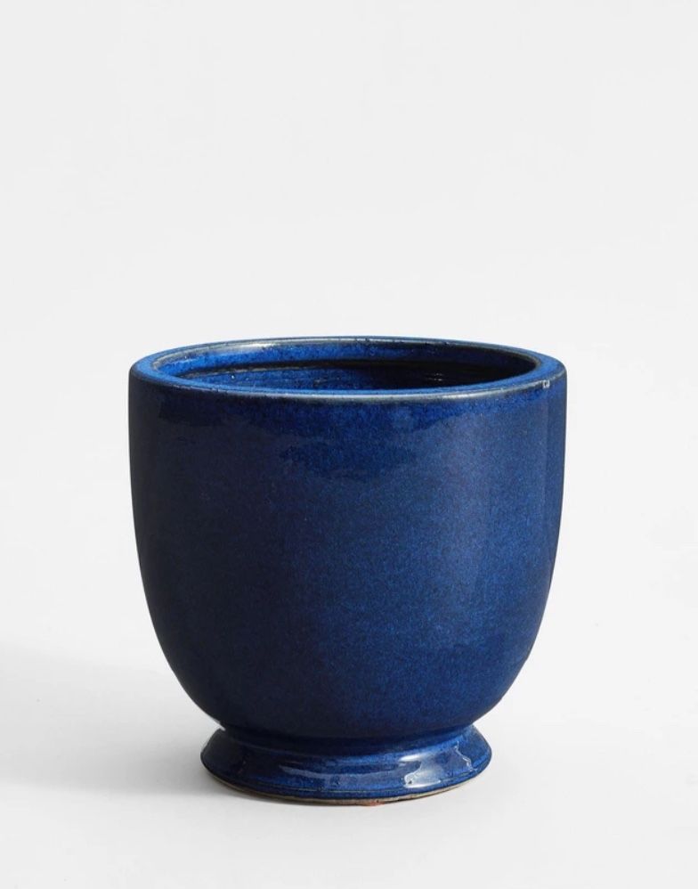 Pottery Barn Blue Willow Cachepot