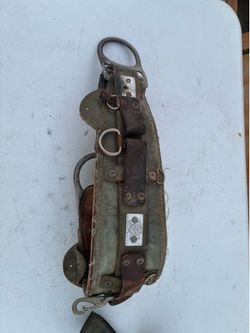 Bashlin Lineman’s belt vintage