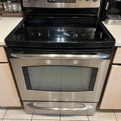 Range Glass Stove Top Oven GE General Electric 