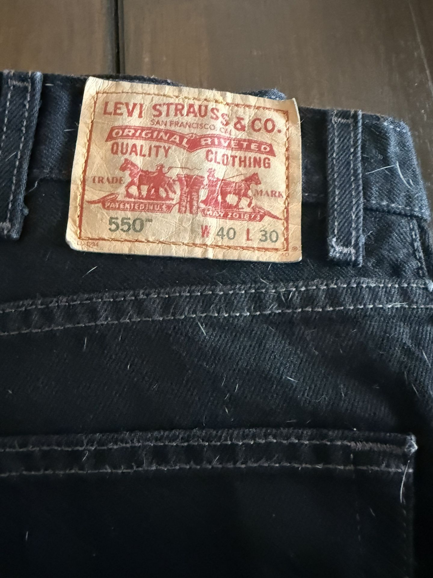 Levi 550 W40 L30