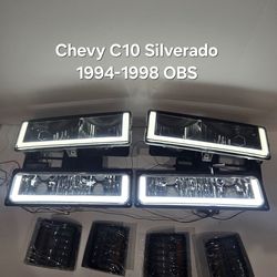 Chevy C10 Silverado 1994-1998 Headlights OBS