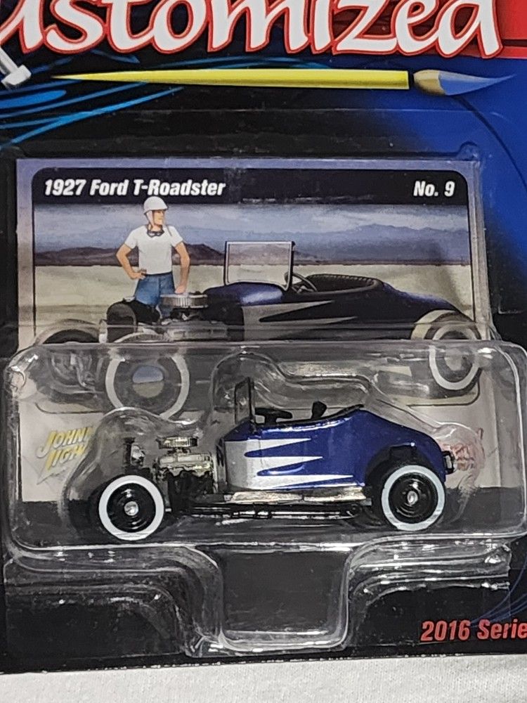 2016 Series JOHNNY LIGHTNING Street Freaks 1927 Ford T-Roadster No. 9 (Kustomized) Limited Edition