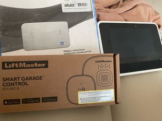Garage controller , control panel