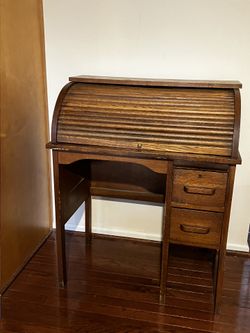 Vintage Eastman Line Children’s Furniture Roll Top Desk