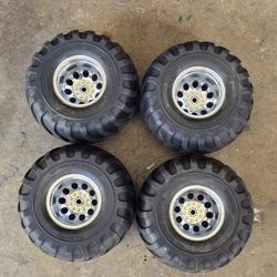 RC Car RARE 1/18 Tamiya Tlt-1 WHEELS TIRES