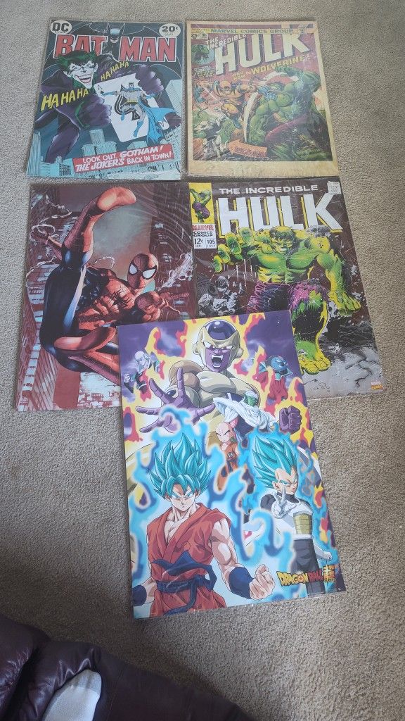 DC Marvel Posters