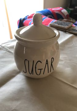 Rae Dunn “Sugar” small canister, Brand New