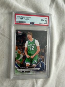 2025-26 Topps Now Cooper Flagg #150 RC PSA 10 Dallas Mavericks /30039