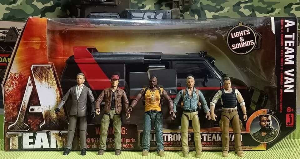 The A-Team Movie Figures Jazware 1/18 3.75 inch 