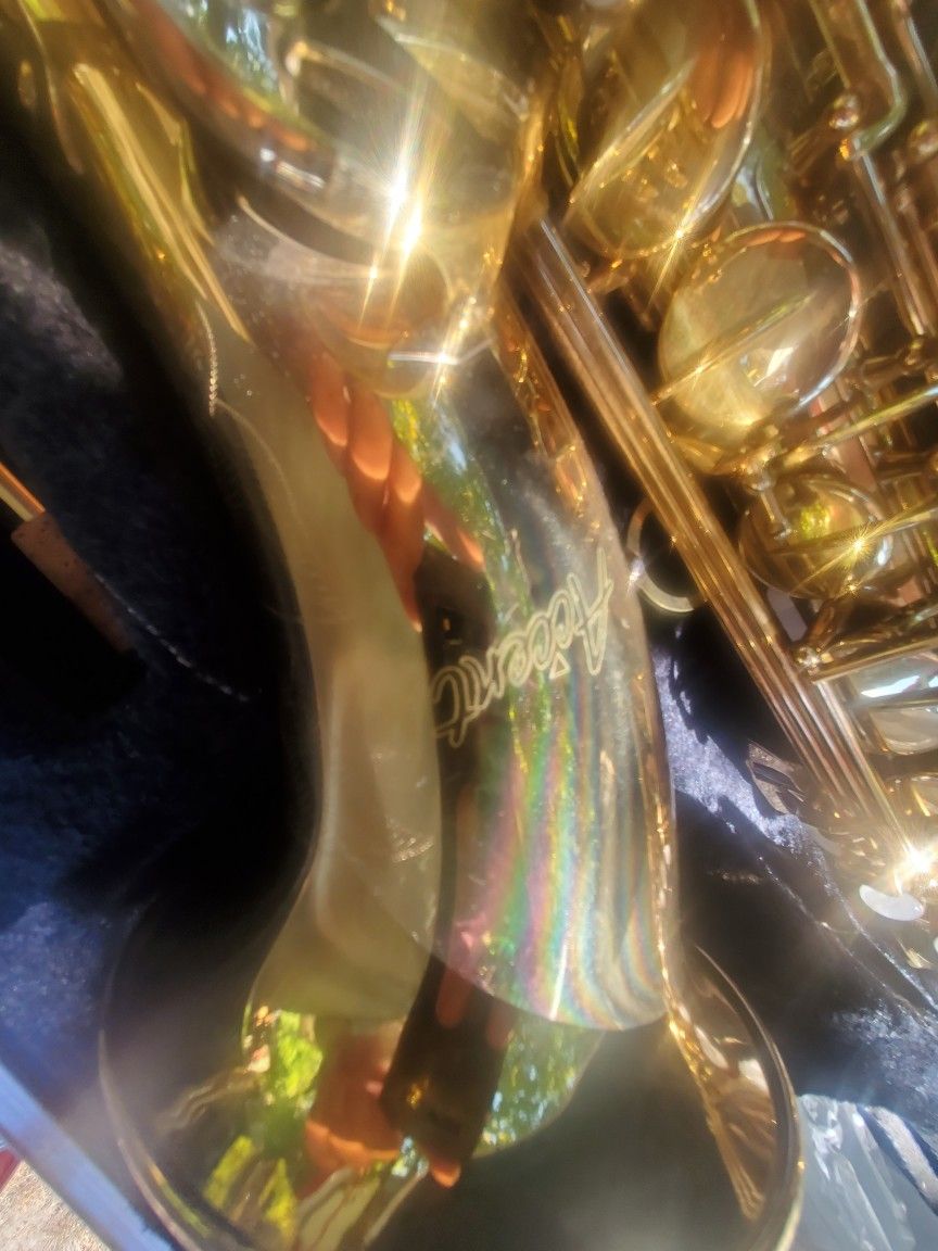 Accent Tenor Saxophone TS710L with Case. Wind instruments prices firm