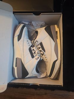Jordan 3 'Cement Grey' Size 9.5