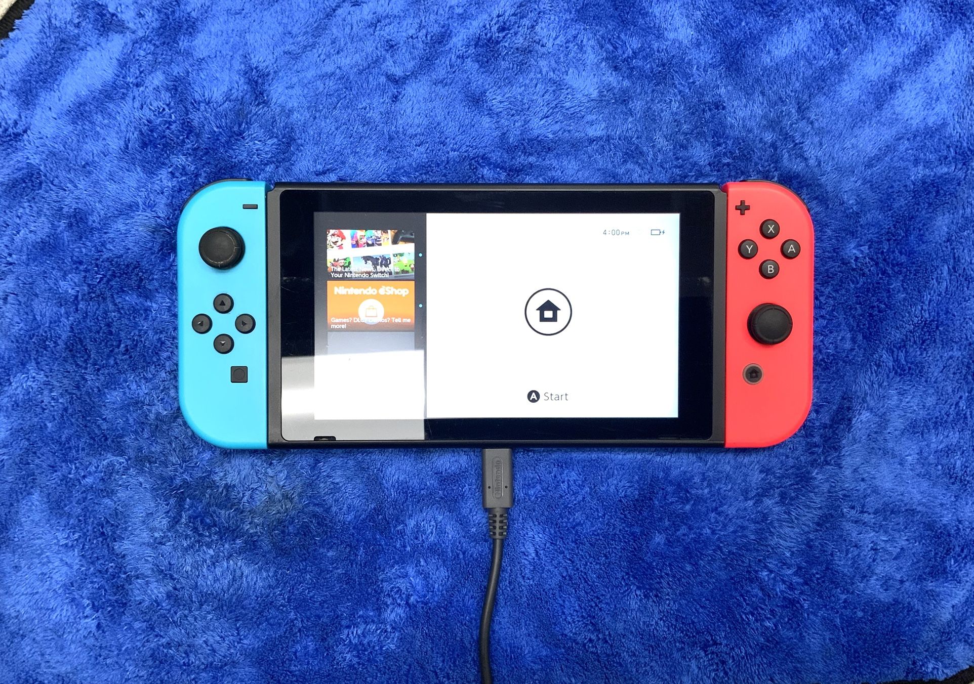 Nintendo Switch Gaming Console Handheld Joysticks Controllers System Adventure Fighting Music Puzzle Role Playing Internet Wifi Bluetooth 32GB