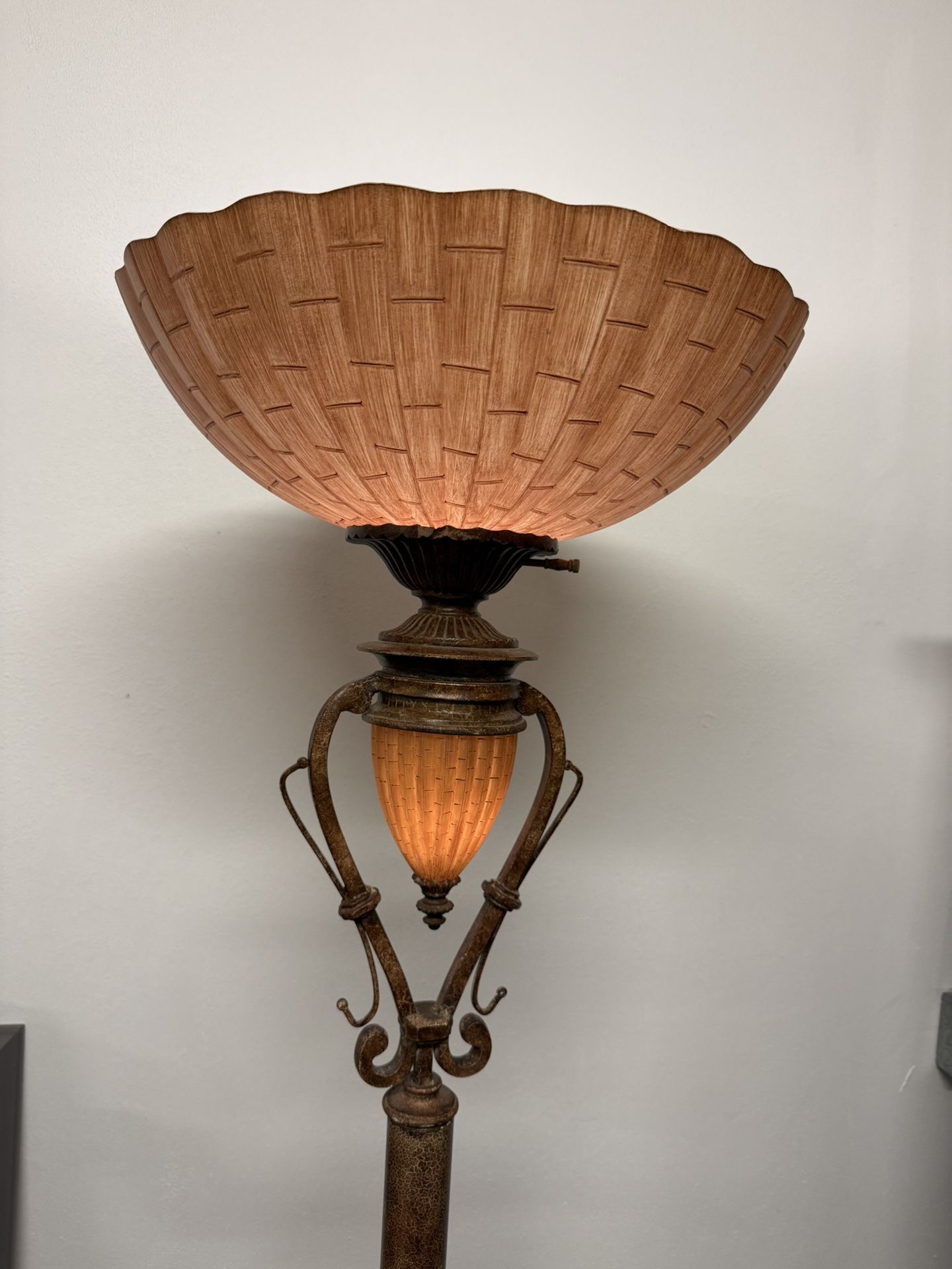 Elegant Torchiere Floor Lamp