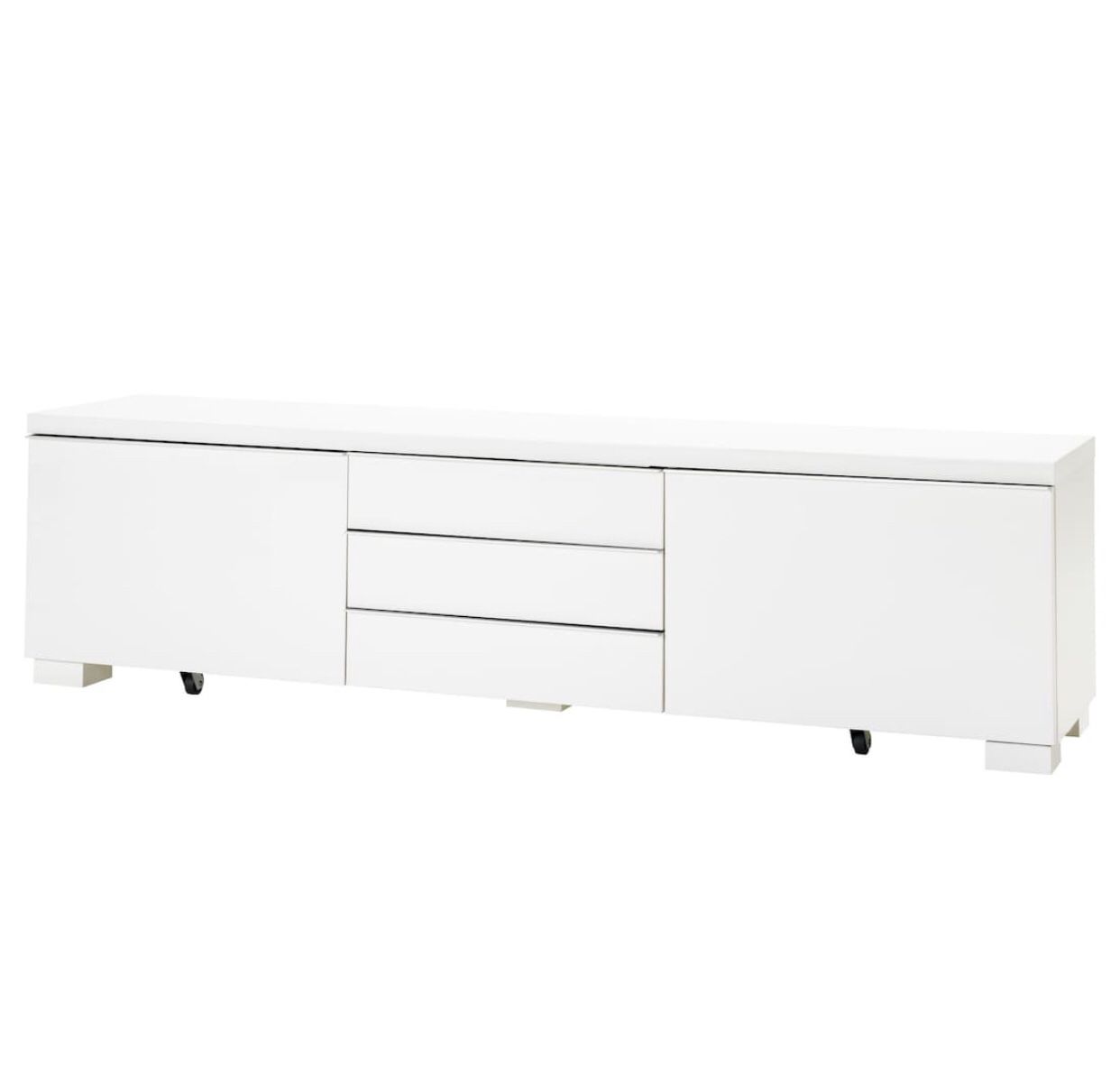 White TV storage