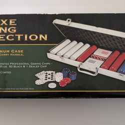NEW Poker set w/Case, Unused