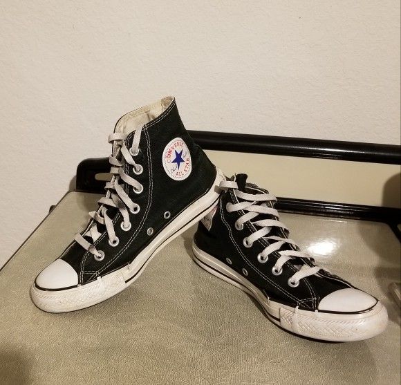 Black High Top Converse, Mens 4.5, Womens 5.5 for Sale Lubbock, TX