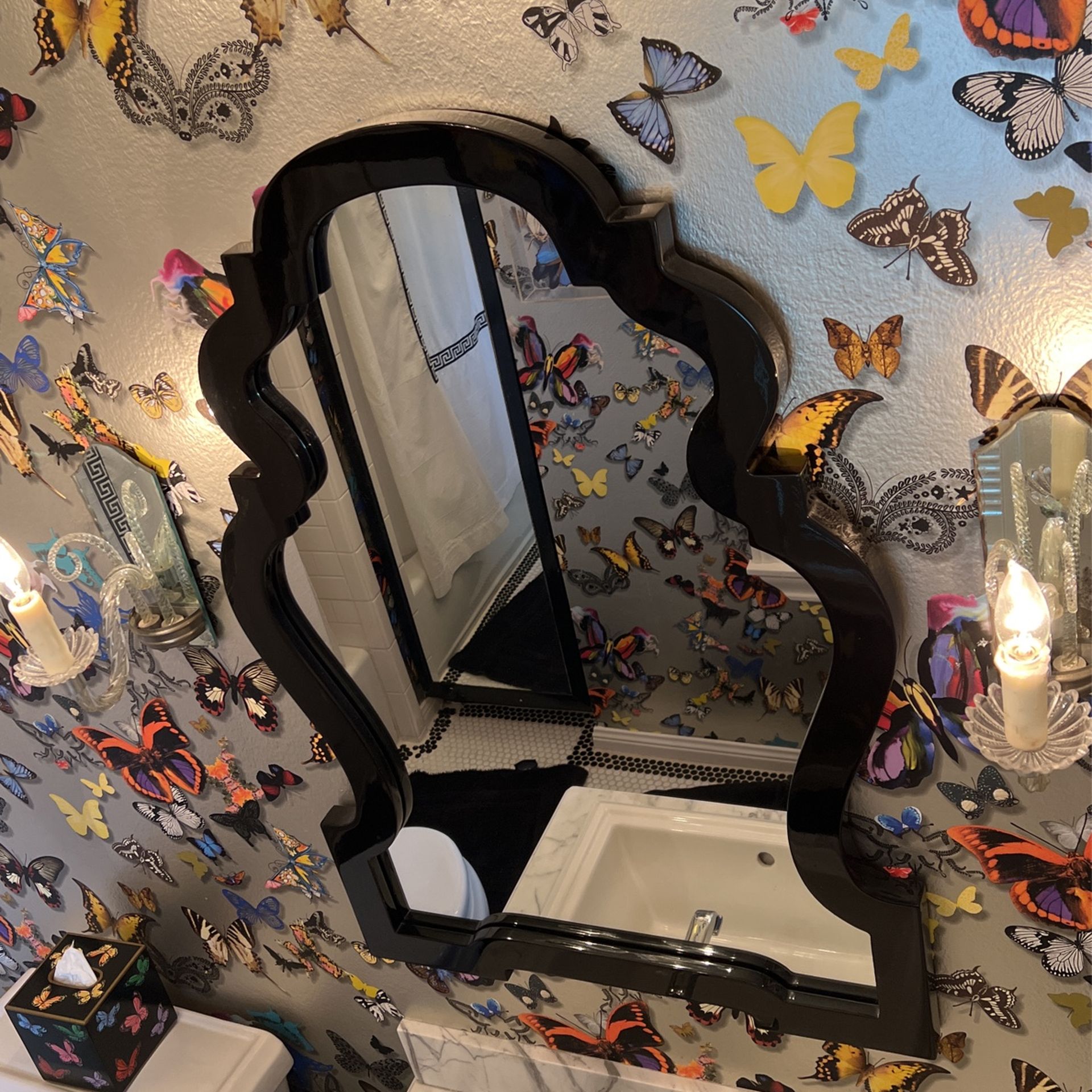 Jonathan Adler Queen Anne Mirror