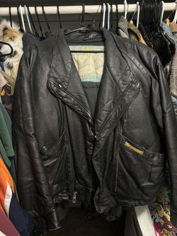 Goose Down USA Leather Jacket