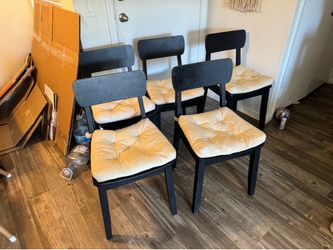 Wood chairs