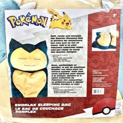 Pokémon Snorlax Sleeping Bag 
