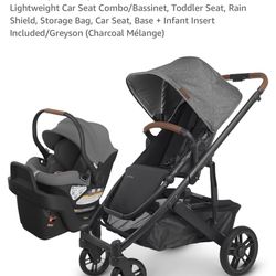 UPPA BABY VISTA Stroller & Car seat W/base