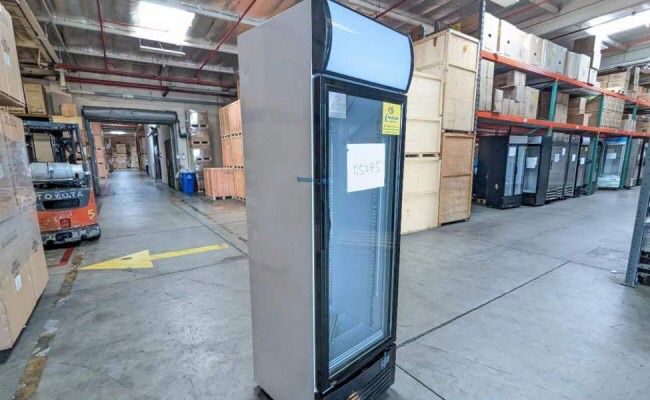 1 Door Steel Stainless Restaurant Commercial Business Kitchen Cooler Storage Refrigerator 