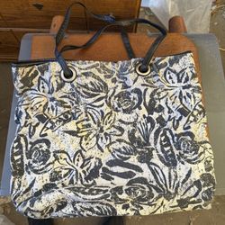 Vintage Roxy Beach Bag