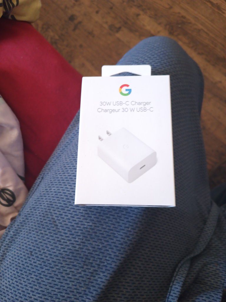 Brand New Google Usb-c Charger Box 30w