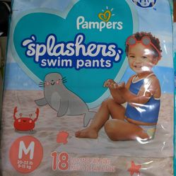 pampers splashers swim pants medium 