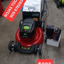 TORO LAWM MOWER SELF PROPELLE WITH BATTERY 4.0 AH And Charger 
